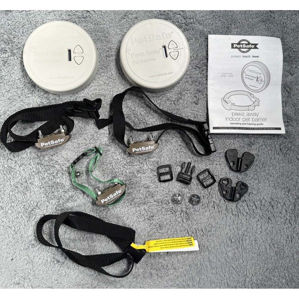 PetSafe Pawz Away Indoor Pet Barrier Kit - 2 Transmitters and 3 Collars